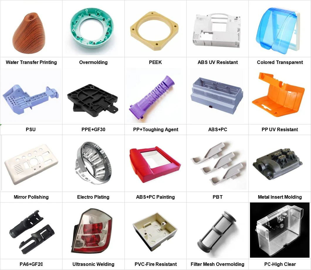 Custom ABS Plastic Injection Molding Service Custom Other Plastic Parts